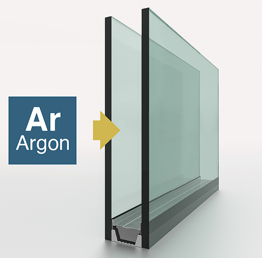 Argon Glass Windows